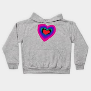 lovely Heart T-Shirt Heart Top Kids Hoodie